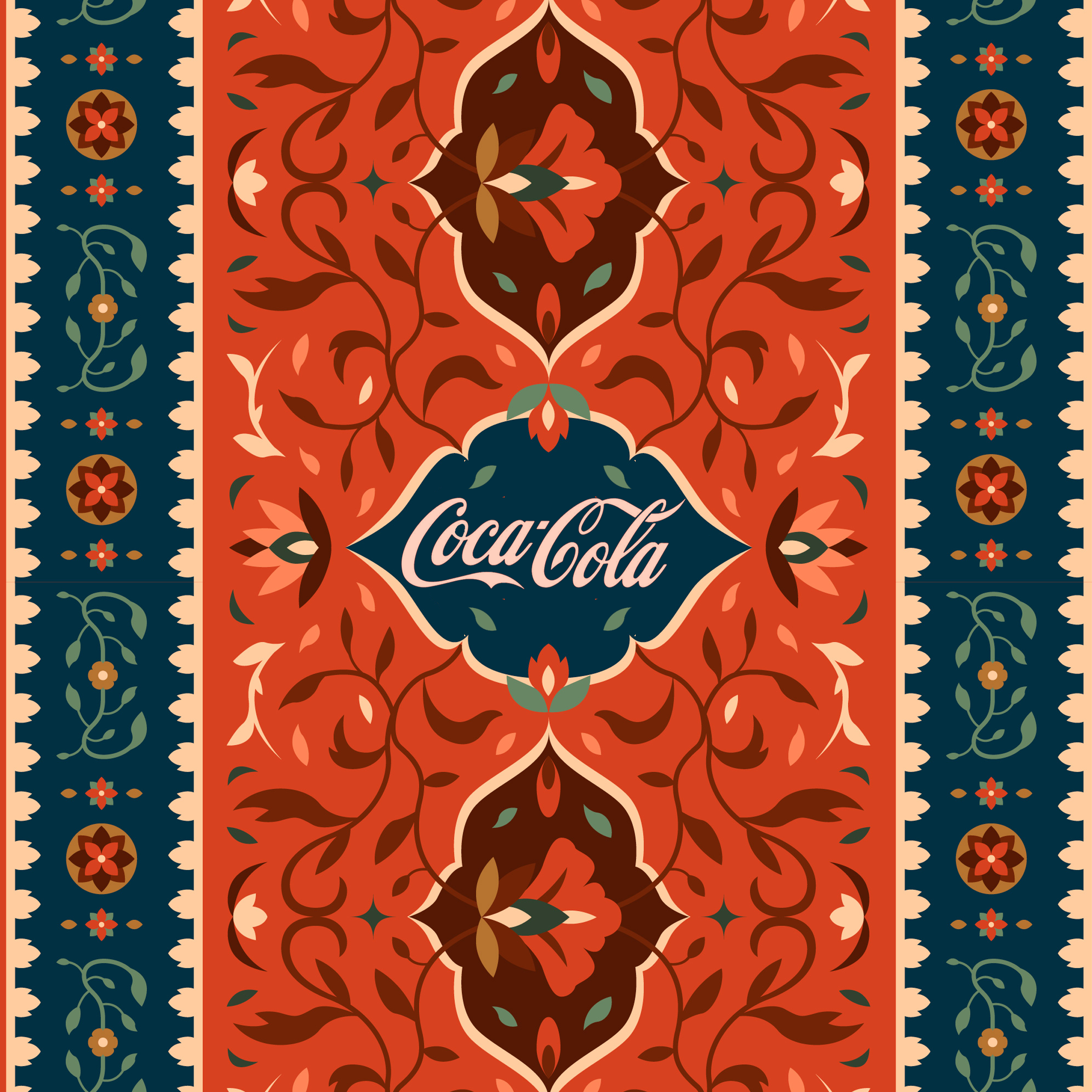 Coca-Cola Pattern