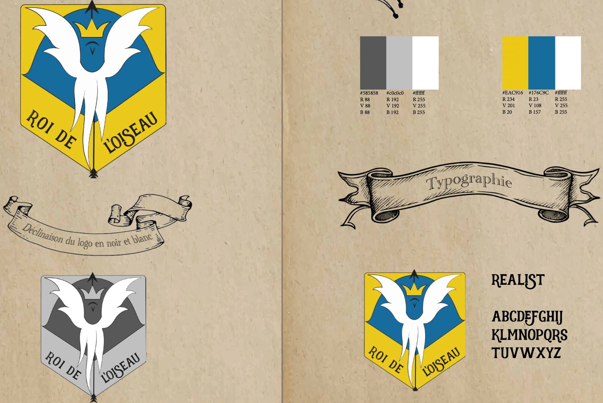 Roi de l'Oiseau Logo